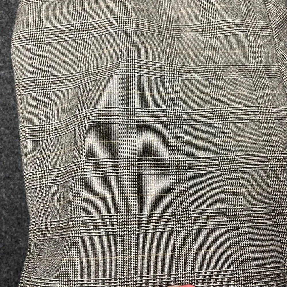 John Varvatos USA Dwell‎ Blazer Mens 38R Grey Glen Plaid 2-Button Sport Coat